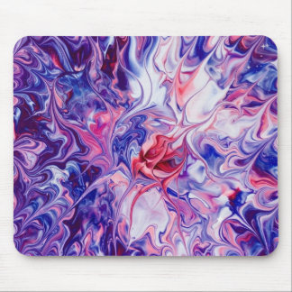 Alfombrilla De Ratón Galaxy Nebula Liquid Marble Acrylic Pour Mousepad