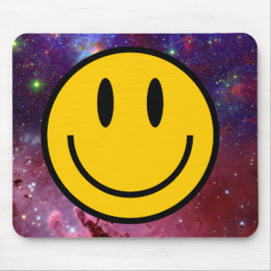 Alfombrilla De Ratón Galaxy Smile Face