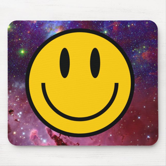 Alfombrilla De Ratón Galaxy Smile Face (Frente)