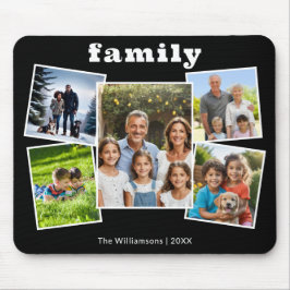Alfombrilla De Ratón Galería de imágenes familiar 5 fotos Collage moder