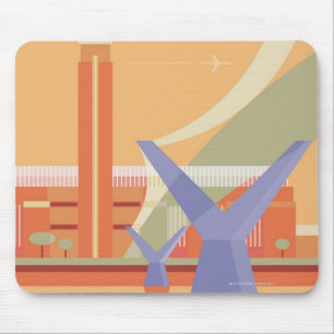 Alfombrilla De Ratón Galería Tate y Puente del Milenio