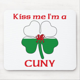 Alfombrilla De Ratón Galés personalizado me besa que soy Cuny