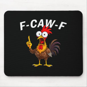Alfombrilla De Ratón Gallero Divertido Gallo F Caw F Domador de Pollos
