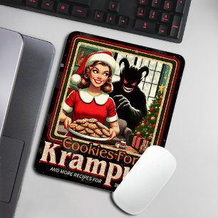 Alfombrilla De Ratón Galleta Para Krampus Feliz Navidad de Krampus Horr