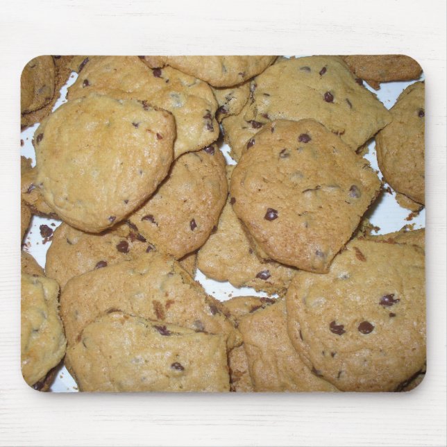 Alfombrilla De Ratón Galletas de avena de chocolate (Frente)