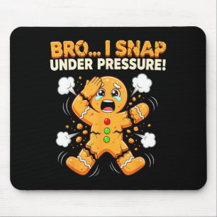 Alfombrilla De Ratón Galletas de Hombre de Jengibre Oh Snap Me Rompo Ba