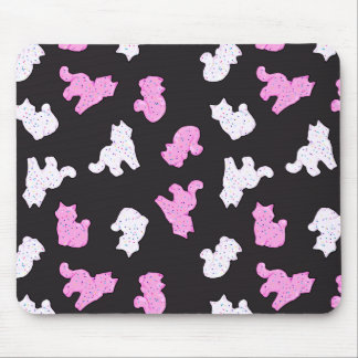 Alfombrilla De Ratón Galletas oscuras Mousepad del gatito
