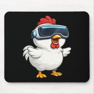 Alfombrilla De Ratón Gallina de dibujos animados adorables para jugador