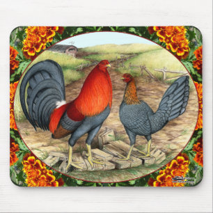 Alfombrilla De Ratón Gallinas de Juego Hermosas