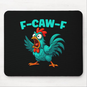 Alfombrilla De Ratón Gallo divertido humor de granja animal gracioso F-
