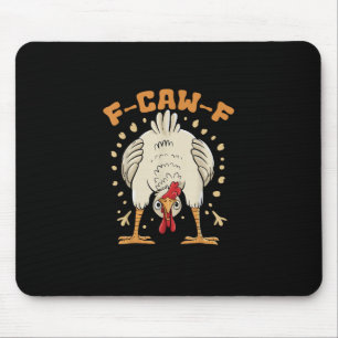 Alfombrilla De Ratón Gallo F-Caw-F divertido Gallo F-Caw-F divertido Uv