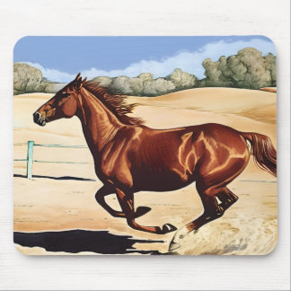 Alfombrilla De Ratón Galloping Horse Mouse Pad