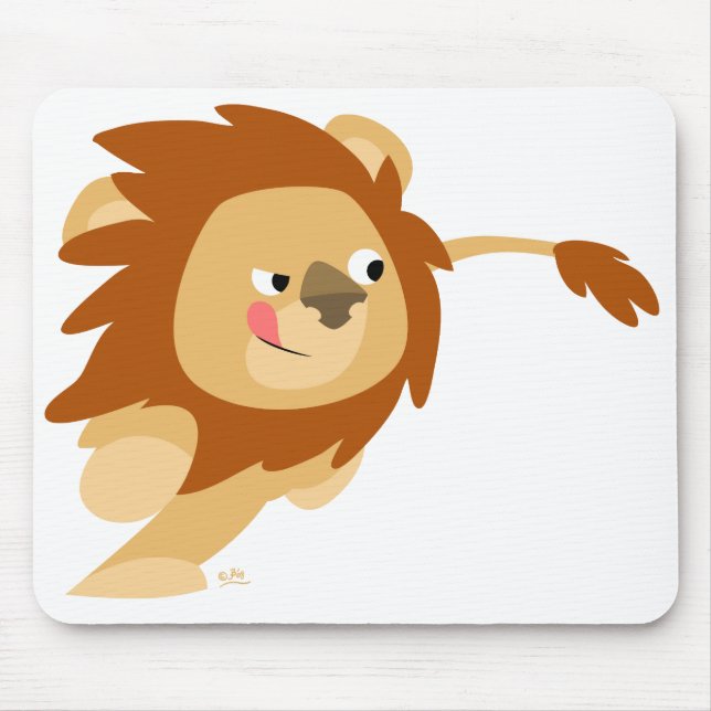 Alfombrilla De Ratón Galloping Personalizado Lion mousepad (Frente)
