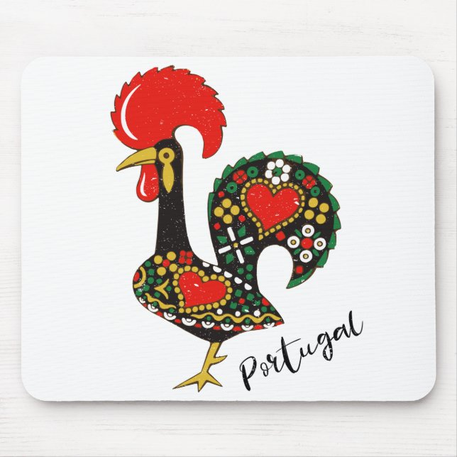 Alfombrilla De Ratón Galo de Barcelos (Frente)