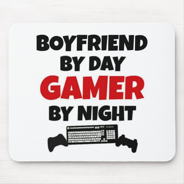 Alfombrilla De Ratón Gamer Boyfriend (Frente)