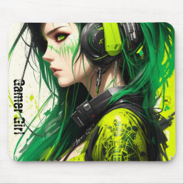 Alfombrilla De Ratón Gamer Girl Mousepad