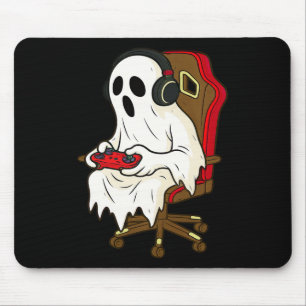 Alfombrilla De Ratón Gamer Halloween Ghost Scary Gaming Video Game Boys