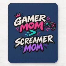 Gamer Mamá vs Screamer Mamá Diversión jugando