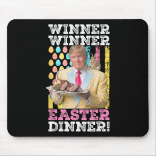 Alfombrilla De Ratón Ganador Cena De Pascua Gracioso Trump Pascua
