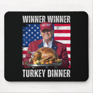 Alfombrilla De Ratón Ganador Turco Cena Humor gracioso Trump