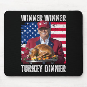 Alfombrilla De Ratón Ganador Turco Cena Humor gracioso Trump