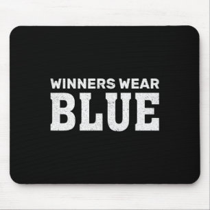Alfombrilla De Ratón Ganadores Llevan Azul Espíritu de Equipo Juego Com