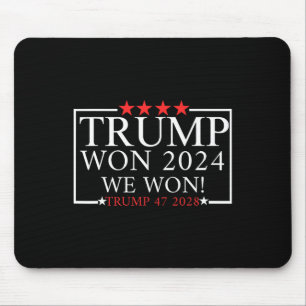 Alfombrilla De Ratón Ganamos Trump Ganó Trump Presidente 2025 - Trump 4