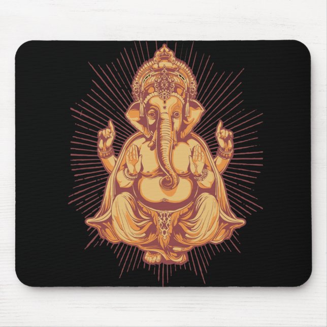 Alfombrilla De Ratón Ganesha (Frente)