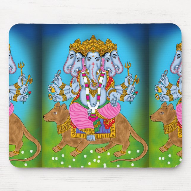 Alfombrilla De Ratón Ganesha Mouse Pad (Frente)