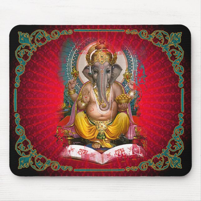 Alfombrilla De Ratón GANESHA - Mousepad (Frente)
