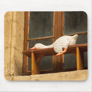 Alfombrilla De Ratón Ganso en reposo en un banco Mousepad
