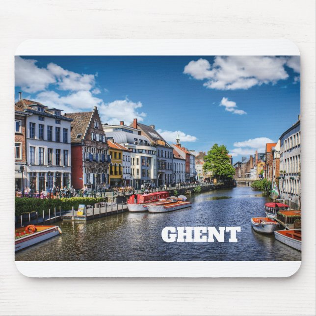 Alfombrilla De Ratón Gante - Bélgica (Frente)