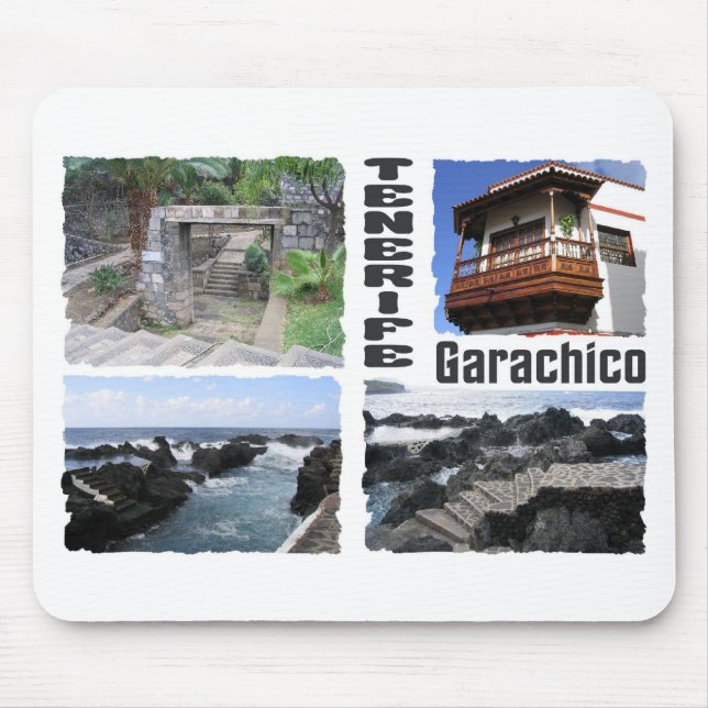 Alfombrilla De Ratón Garachico, Tenerife mousepad (Frente)