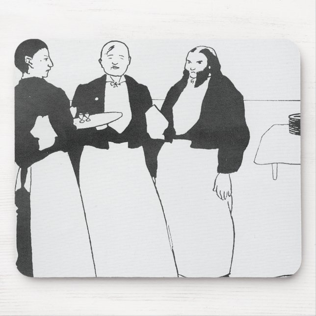 Alfombrilla De Ratón Garcons de Cafe (Frente)