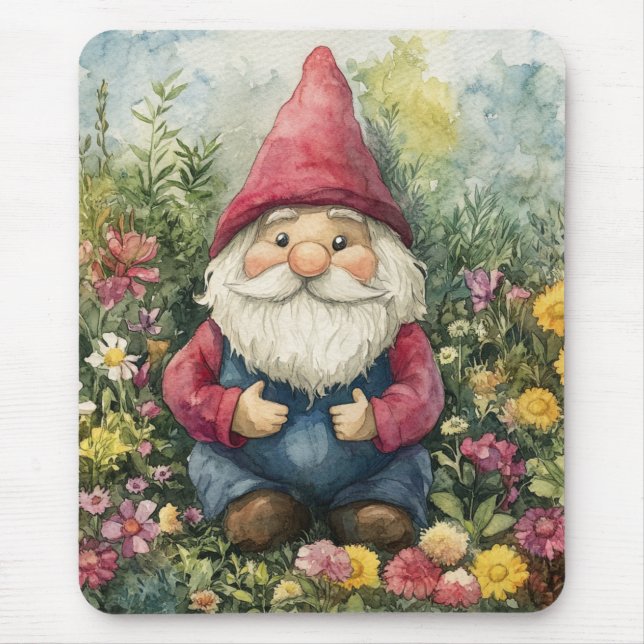 Alfombrilla De Ratón Garden Gnome (Frente)