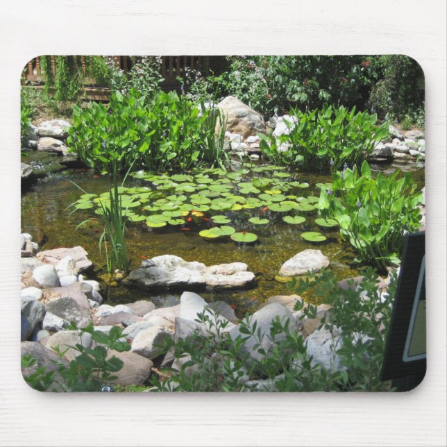 Alfombrilla De Ratón Garden Pond (Frente)