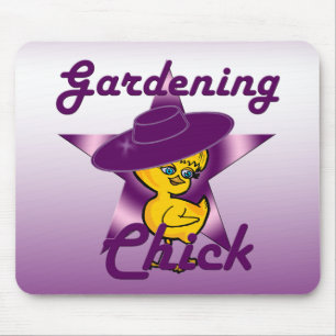 Alfombrilla De Ratón Gardening Chick #9