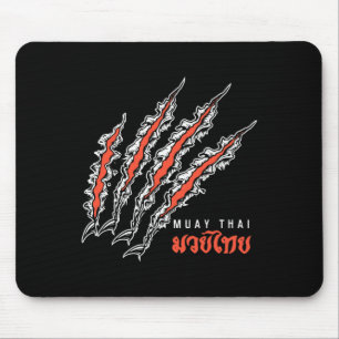 Alfombrilla De Ratón Garfa de tigre de Muay Thai Mma lucha callejera ki