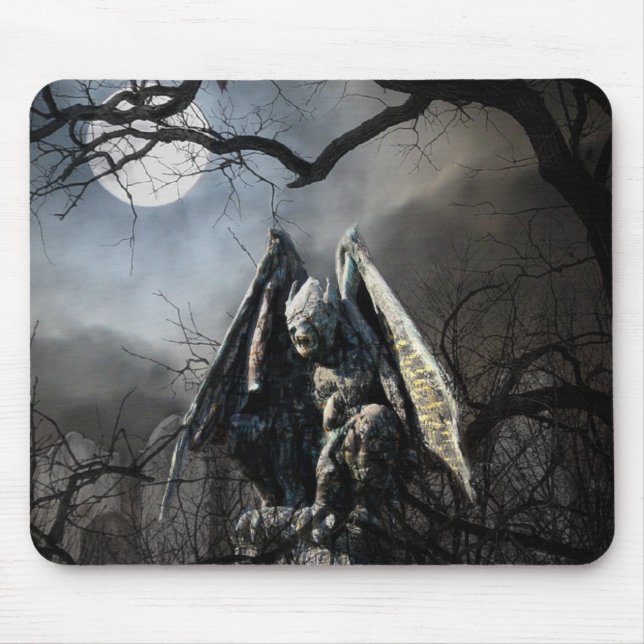 Alfombrilla De Ratón Gargoyle Mousepad (Frente)