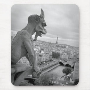 Alfombrilla De Ratón Gargoyle Mousepad de Notre Dame