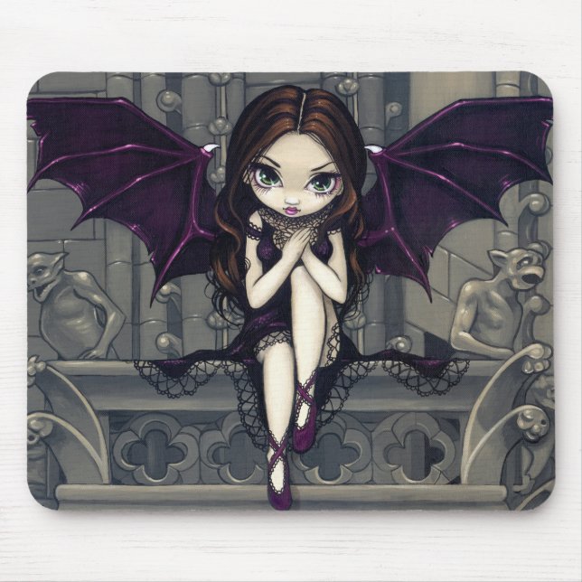 Alfombrilla De Ratón "Gargoyles de Notre Dame" Mousepad (Frente)