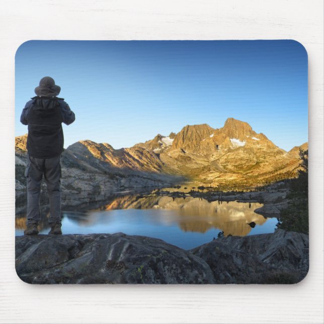 Alfombrilla De Ratón Garnet Lake Sunrise - John Muir Trail (Frente)