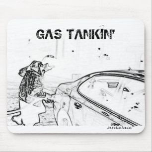 Alfombrilla De Ratón Gas Tankin Mousepad