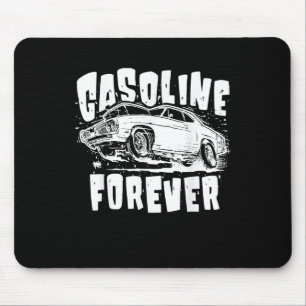 Alfombrilla De Ratón Gasolina Para Siempre Funny Carros De Gas Tees