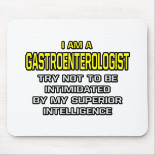 Alfombrilla De Ratón Gastroenterólogo... Inteligencia Superior