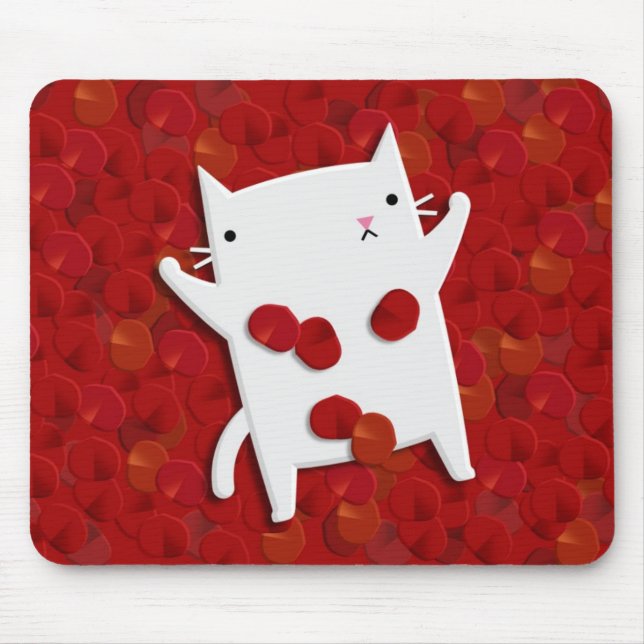 Alfombrilla De Ratón Gatito americano (Frente)