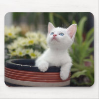 Gatito blanco turco