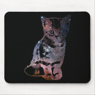 Alfombrilla De Ratón Gatito del espacio