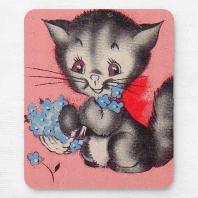 Alfombrilla De Ratón gatito dulce (Frente)