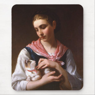 Alfombrilla De Ratón Gatito favorito (por Émile Munier)